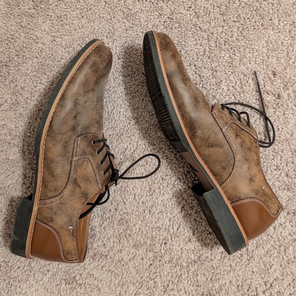 St. John's Bay Brown Dress Shoes